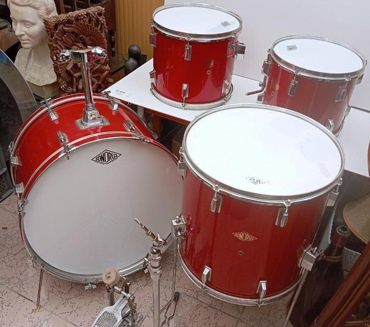 SONORUS oud drumtoestel drums, Muziek en Instrumenten, Drumstellen en Slagwerk, Gebruikt, Overige merken, Ophalen of Verzenden