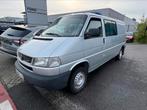 VW Transporter 2.5TDI dubbel Cabine Airco 2001 6zit clean, Te koop, Diesel, Bedrijf, Transporter