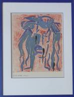 JAN VAERTEN / ECCE HOMO / MONOTYPE / 84x64cm / KADER / SIG, Ophalen