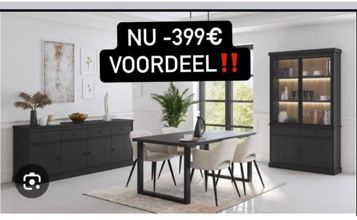 #EETKAMER #PROMOTIE  #COMPLEETKAMERS #EETPLAATS, Huis en Inrichting, Complete eetkamers, Nieuw, Ophalen of Verzenden