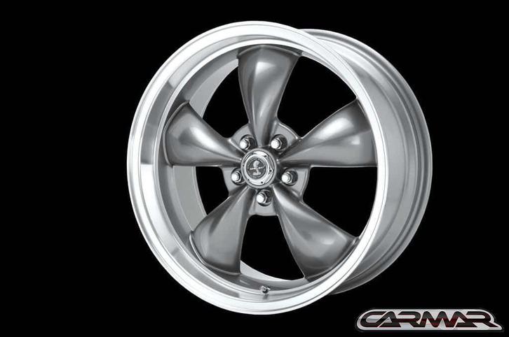Opruiming 22 inch 9,5x22 et38 5x114,3 Gun Metal Machined, Auto-onderdelen, Banden en Velgen, Velg(en), Overige maten, Ophalen of Verzenden