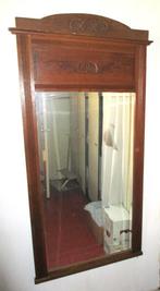 Miroir vintage en bois, Enlèvement, Rectangulaire, 50 à 100 cm, 150 à 200 cm