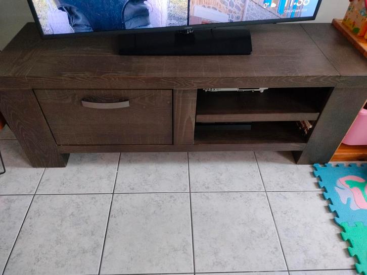 Tv meubel, Huis en Inrichting, Kasten |Televisiemeubels, Gebruikt, Minder dan 100 cm, 100 tot 150 cm, 25 tot 50 cm, Ophalen