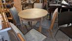 Antiek landelijke ronde tafel, Antiek en Kunst, Ophalen of Verzenden