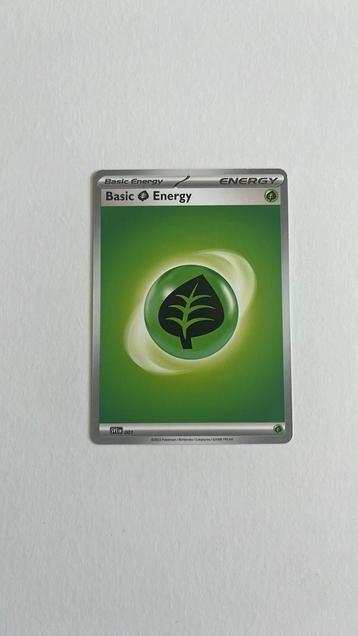 Pokemon energy grass shrouded fables SVEen 001 2023 beschikbaar voor biedingen