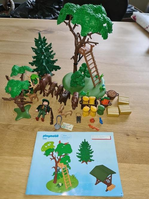 Playmobil Boswachter met dieren, Kinderen en Baby's, Speelgoed | Playmobil, Gebruikt, Complete set, Ophalen
