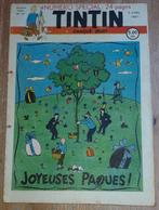 Journal Tintin 14 de 1947 couverture Hergé Kuifje EP Jacobs, Gelezen, Ophalen of Verzenden, Eén stripboek, Hergé