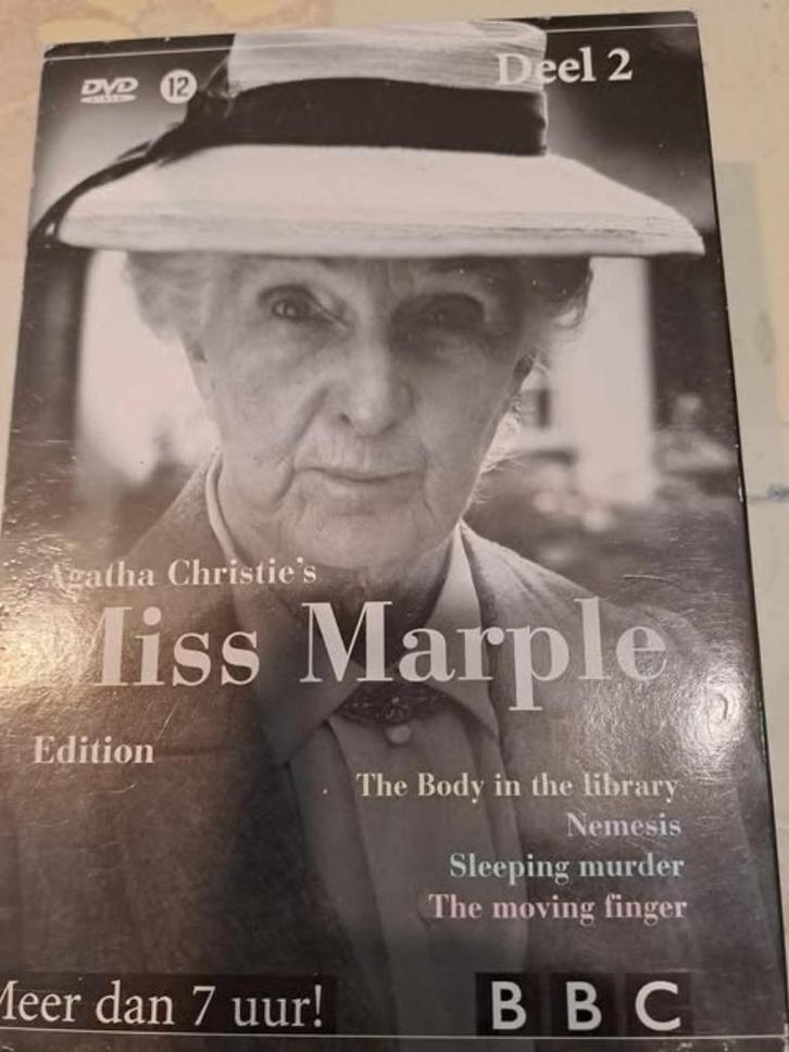 Miss Marple deel 2, Cd's en Dvd's, Dvd's | Thrillers en Misdaad, Gebruikt, Detective en Krimi, Vanaf 12 jaar, Ophalen of Verzenden