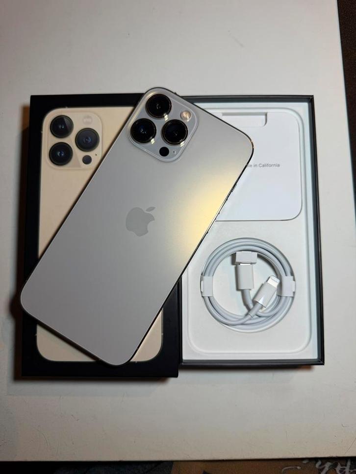 iPhone 13 Pro Max Gold 128Gb (comme neuf - complet 100%), Télécoms, Téléphonie mobile | Apple iPhone, Comme neuf, 128 GB, Sans abonnement