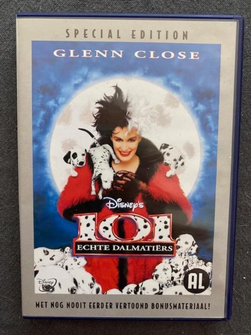 Disney's DVD 101 echte Dalmatiers   Perfecte staat, Cd's en Dvd's, Dvd's | Kinderen en Jeugd, Zo goed als nieuw, Film, Dieren