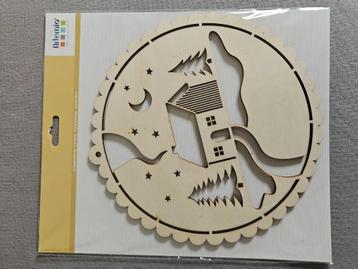 NIEUW Pakketje scrapbooking materiaal en silhouetten beschikbaar voor biedingen