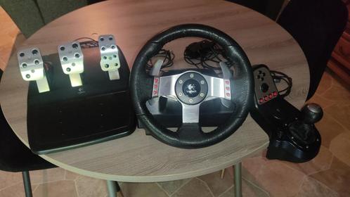 Volant Logitech G27 avec pédalier et levier de vitesse, Games en Spelcomputers, Spelcomputers | Overige Accessoires, Gebruikt