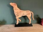 Grote decoratieve houten hond, Enlèvement, Neuf, Animal