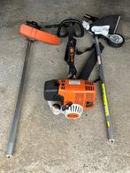 Stihl combimotor + kantensnijder en bosmaaier, Ophalen, Zo goed als nieuw, Benzine, Stihl