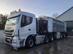 BREMAT mortelmachine F2.15 + IVECO trekker, Auto's, Achterwielaandrijving, Leder, Bedrijf, Diesel