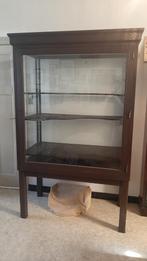 Vitrinekast wenge, Huis en Inrichting, Kasten | Vitrinekasten, Ophalen, Gebruikt