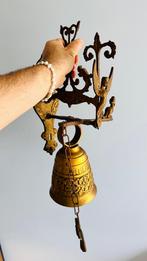 Sonnette en laiton Angel Wing Qui Me Tangit Vocem Meam Audit, Enlèvement ou Envoi, Cuivre