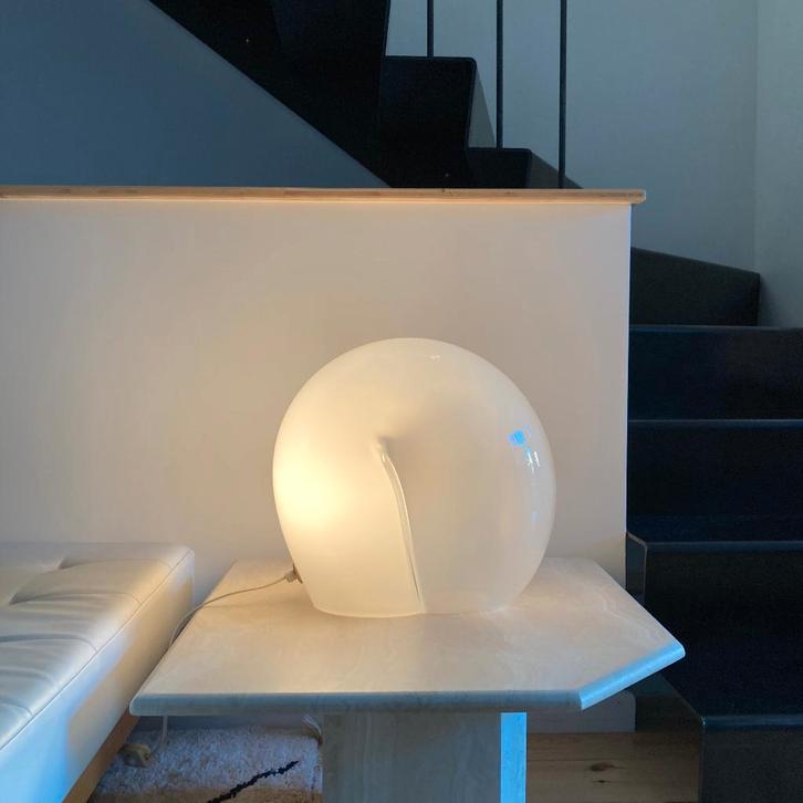 Murano-glazen lamp van Gino Vistosi, jaren 70, Antiek en Kunst, Antiek | Verlichting, Ophalen