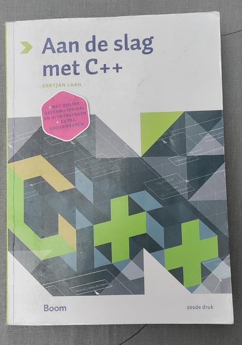 boek 'Aan de slag met C++', Boeken, Informatica en Computer, Gelezen, Ophalen of Verzenden