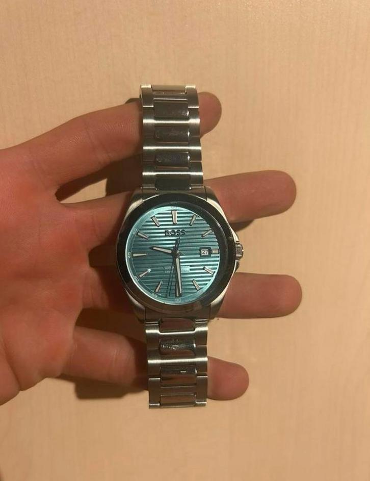 BOSS Strike NIEUW!, Handtassen en Accessoires, Horloges | Heren, Zo goed als nieuw, Polshorloge, Staal, Staal, Ophalen of Verzenden