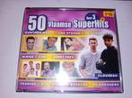 3 cd box 50 vlaamse superhits deel 3, Cd's en Dvd's, Cd's | Nederlandstalig, Ophalen of Verzenden, Zo goed als nieuw, Levenslied of Smartlap