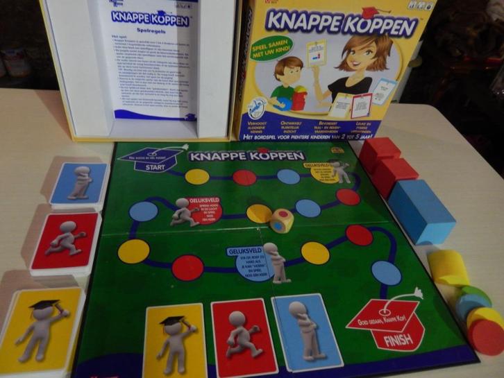 Knappe Koppen, Hobby en Vrije tijd, Gezelschapsspellen | Bordspellen, Gebruikt, Ophalen of Verzenden