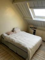 2 boxsprings + matrassen - ideaal voor kot/logeerkamer, Ophalen, Gebruikt, Kwaliteitsvol design en zomering, Tweepersoons