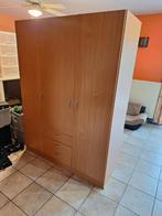 Armoire penderie,  3 portes, 3 tiroirs, Ophalen