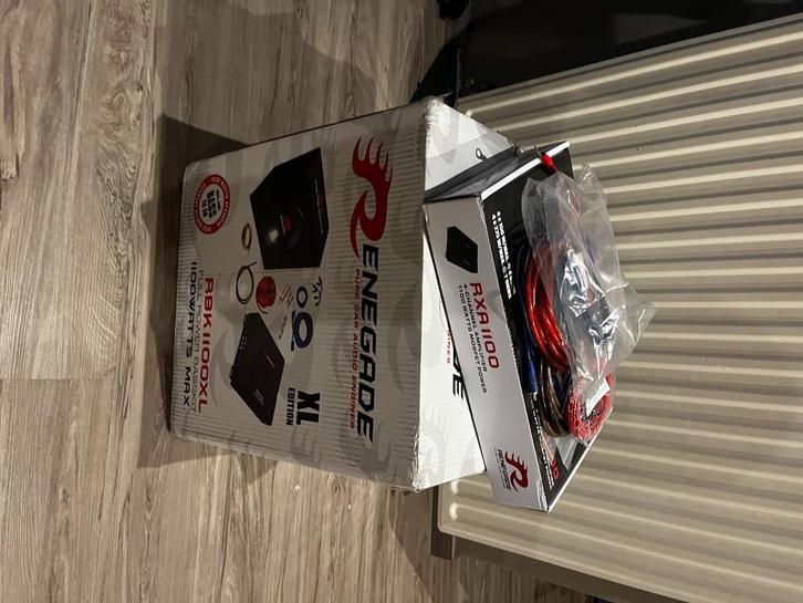 Regenade bass kit, subwoofer voor auto NEIUW, Auto diversen, Autospeakers, Nieuw, Ophalen of Verzenden