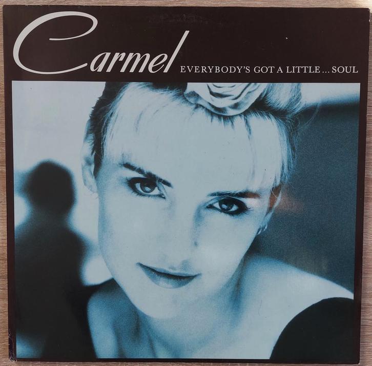 Vinyle 33T Carmel everybody got a little soul  1987, Cd's en Dvd's, Vinyl | Jazz en Blues, Gebruikt, Jazz, Ophalen of Verzenden