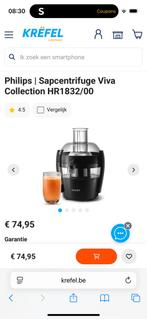 Philips | Sapcentrifuge Viva Collection HR1832/00, Ophalen, Zo goed als nieuw, Elektrisch, Sapcentrifuge
