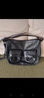 Zwarte lederen handtas van Natan, Zwart, Zo goed als nieuw, Leer, Ophalen