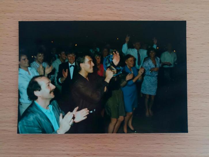 Persfoto spelers Club Brugge (eind jaren 80), Verzamelen, Sportartikelen en Voetbal, Nieuw, Poster, Plaatje of Sticker, Verzenden