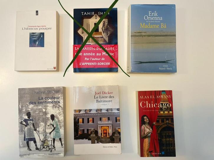 Set van 5 Franse romans, Boeken, Historische romans, Zo goed als nieuw, Ophalen of Verzenden