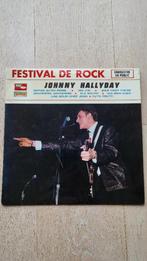 LP Johnny Hallyday, Rock Festival, CD & DVD, Vinyles | Rock, Utilisé, Enlèvement ou Envoi