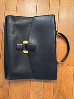 Delvaux aktetas/documenthouder, Ophalen, Zwart, Aktetas of Boekentas, Zo goed als nieuw