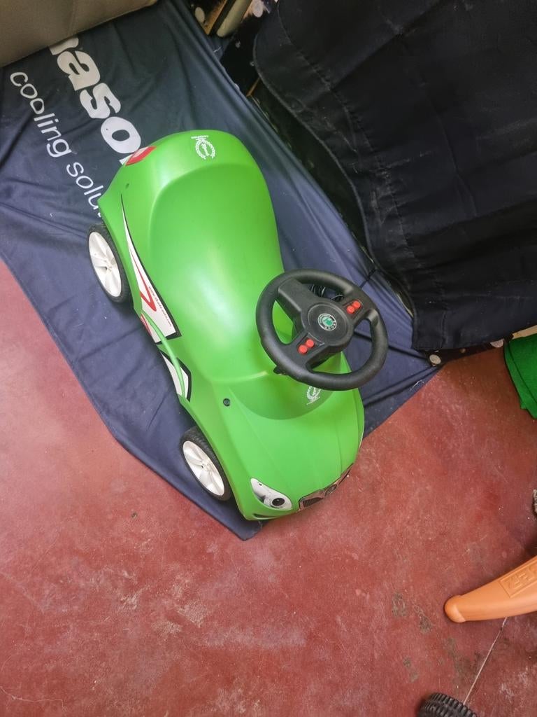 Loopauto peuter/kleuter, Ophalen