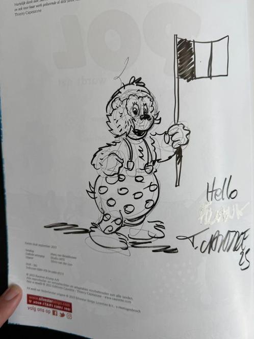 "POL wordt nat" - T. Capezzone (DK) (mét inkttekening POL), Boeken, Stripverhalen, Nieuw, Eén stripboek, Ophalen of Verzenden