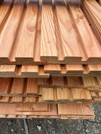 Goedkope Douglas palen en profiel planken, Doe-het-zelf en Bouw, Hout en Planken, Ophalen, Zo goed als nieuw, Plank