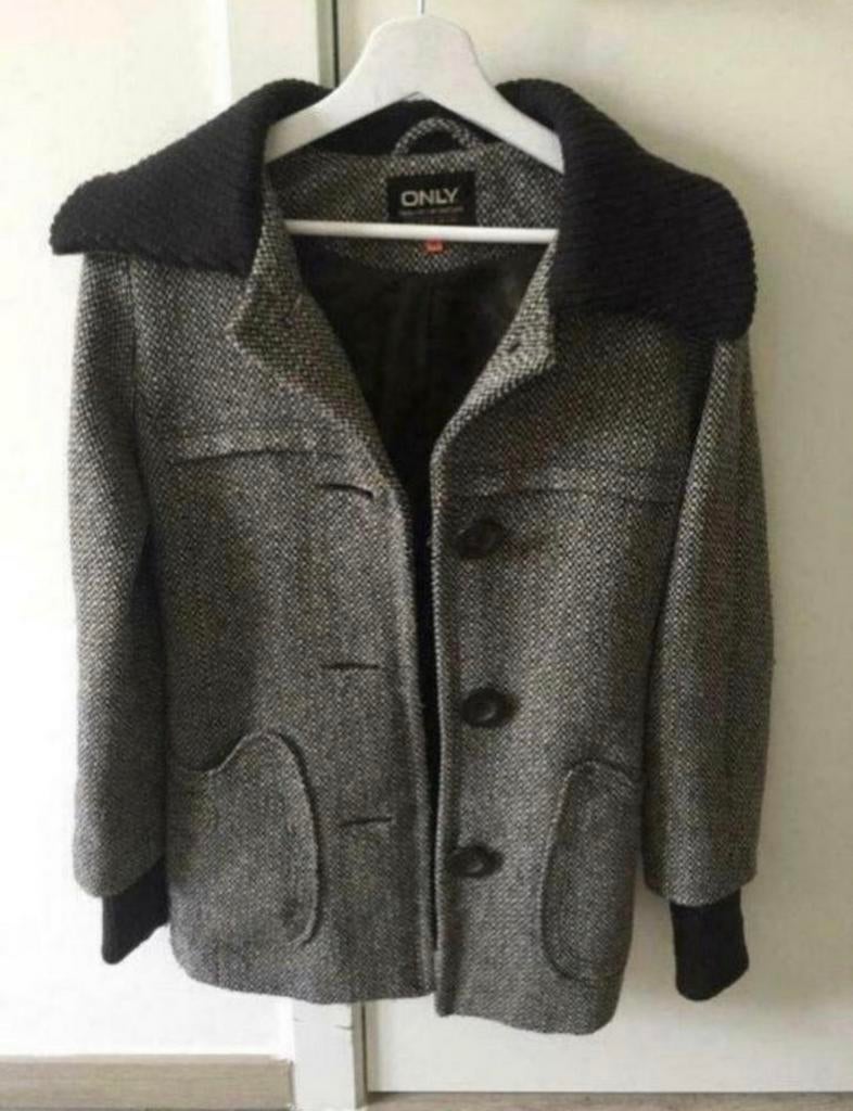 Winterjas Only Maat XS Bruin, Only, Bruin, Ophalen of Verzenden, Zo goed als nieuw