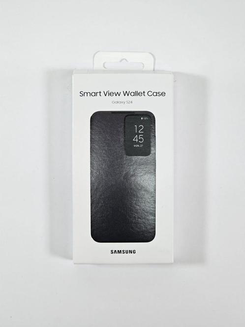 Samsung Galaxy S24 Hoesje - Smart View Wallet Cover - Zwart, Telecommunicatie, Mobiele telefoons | Hoesjes en Screenprotectors | Samsung