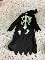 Skelet pakje 110/116, Kinderen en Baby's, Carnavalskleding en Verkleedspullen, Ophalen, Zo goed als nieuw, 110 t/m 116, Jongen of Meisje