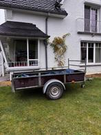 Saris Aanhangwagen 2.5m – Hoogrek – Enkelas – Niet-geremd, Ophalen of Verzenden, Gebruikt