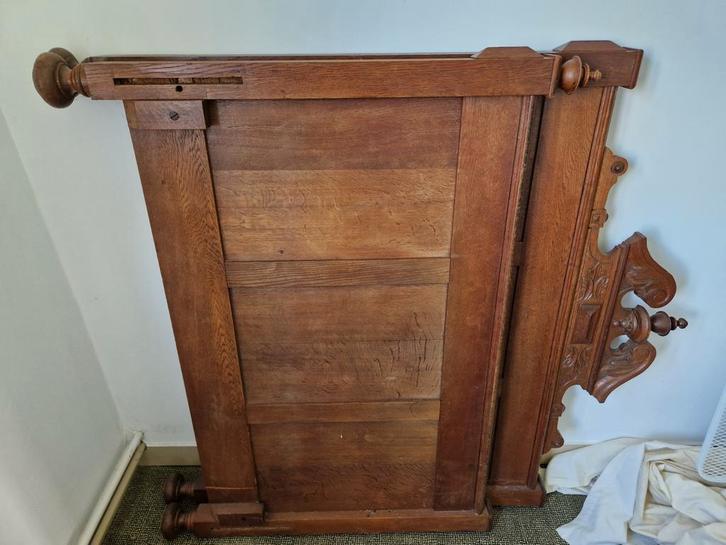 Lit ancien en chêne, Antiek en Kunst, Antiek | Meubels | Bedden, Ophalen