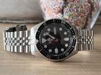 Seiko SKX007 mod, Handtassen en Accessoires, Horloges | Heren, Overige merken, Staal, Staal, Polshorloge