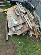 Gratis hout, Tuin en Terras, Brandhout, Ophalen, Overige houtsoorten, Blokken