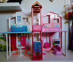 Barbie Malibu huis met 3 verdiepingen, Ophalen, Gebruikt, Poppenhuis