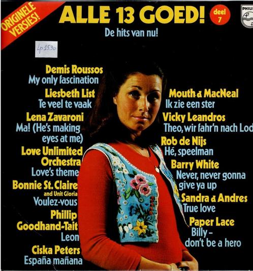 lp   /   Alle 13 Goed! Deel 7, Cd's en Dvd's, Vinyl | Overige Vinyl, Overige formaten, Ophalen of Verzenden