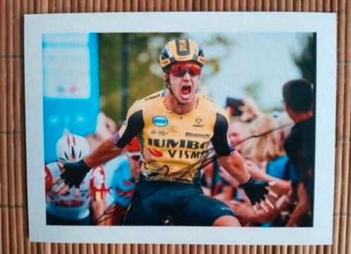 Gesigneerde foto van Dylan Groenewegen., Sport en Fitness, Wielrennen, Nieuw, Ophalen of Verzenden