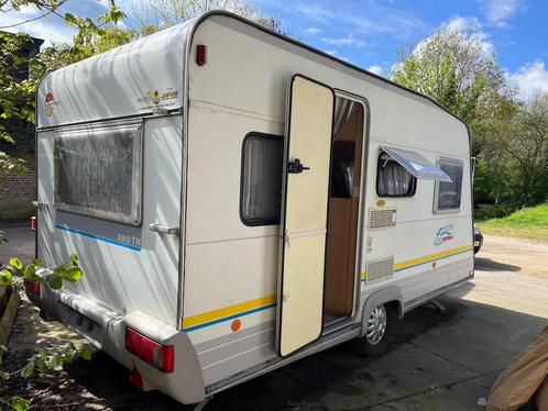 Caravan burstner, Caravans en Kamperen, Caravans, Particulier, tot en met 4, 750 - 1000 kg, Treinzit, Bürstner, Dwarsbed, 4 tot 5 meter